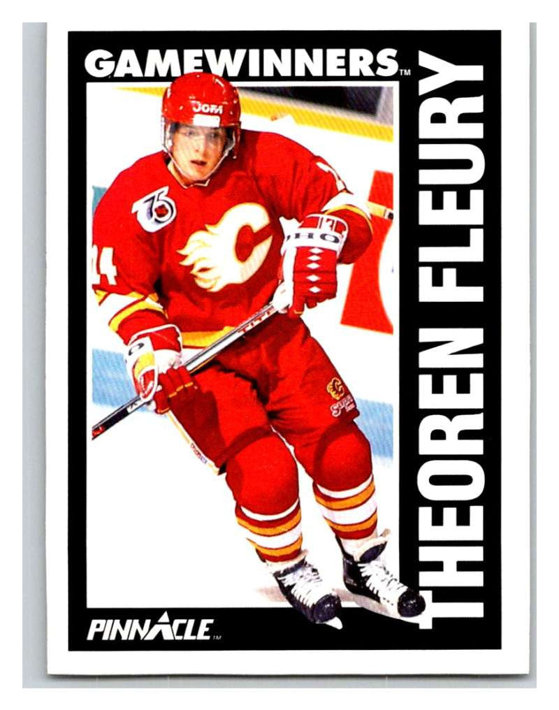 1991-92 Pinnacle #358 Theo Fleury Flames