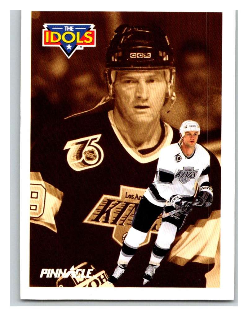 1991-92 Pinnacle #382 Rob Blake/Larry Robinson Kings Image 1
