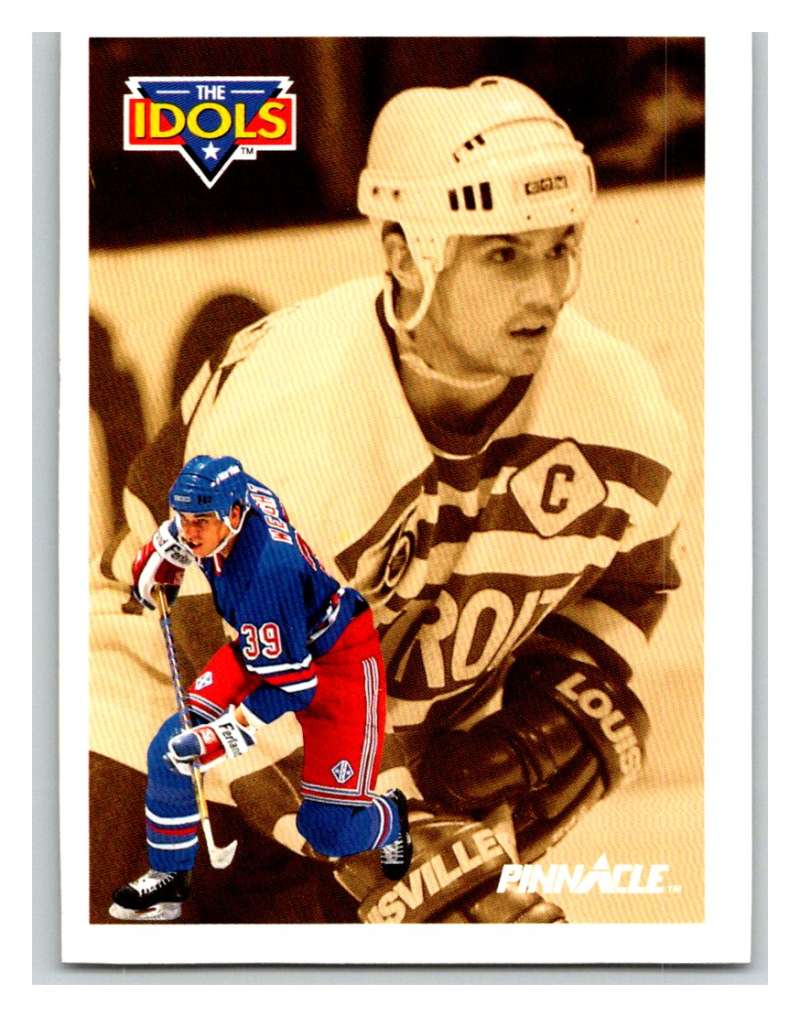 1991-92 Pinnacle #383 Steve Yzerman/Doug Weight NY Rangers Image 1