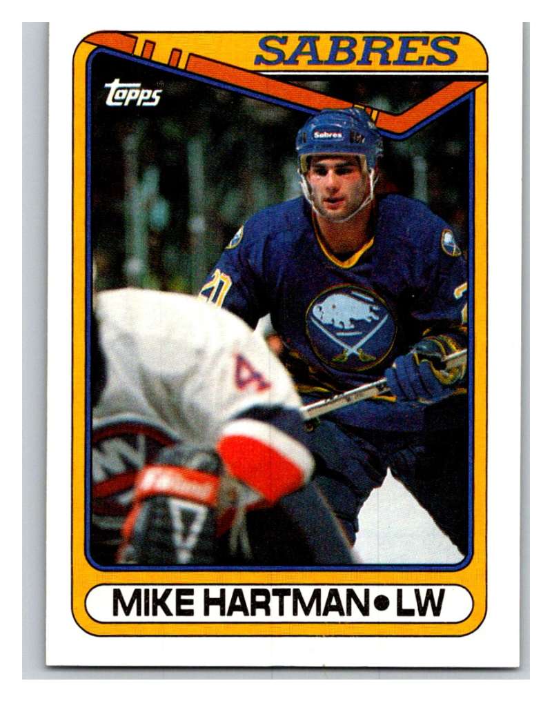 1990-91 Topps #16 Mike Hartman Mint Image 1