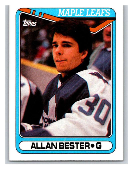 1990-91 Topps #32 Allan Bester Mint