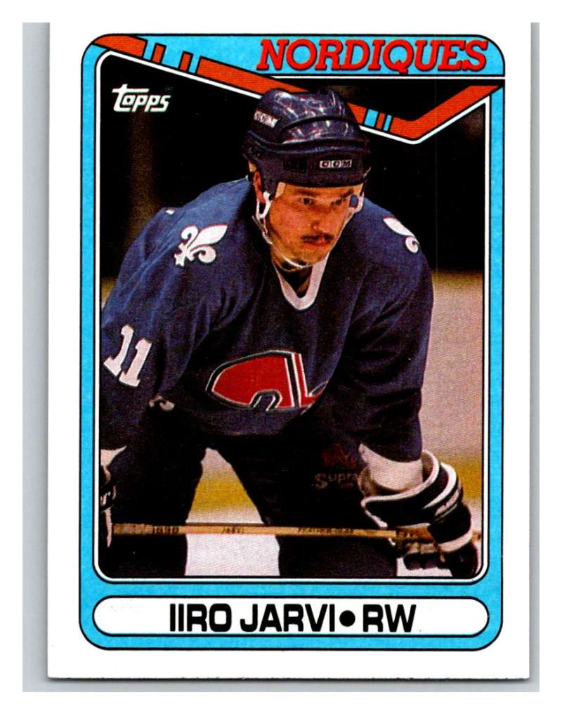 1990-91 Topps #52 Iiro Jarvi Mint Image 1