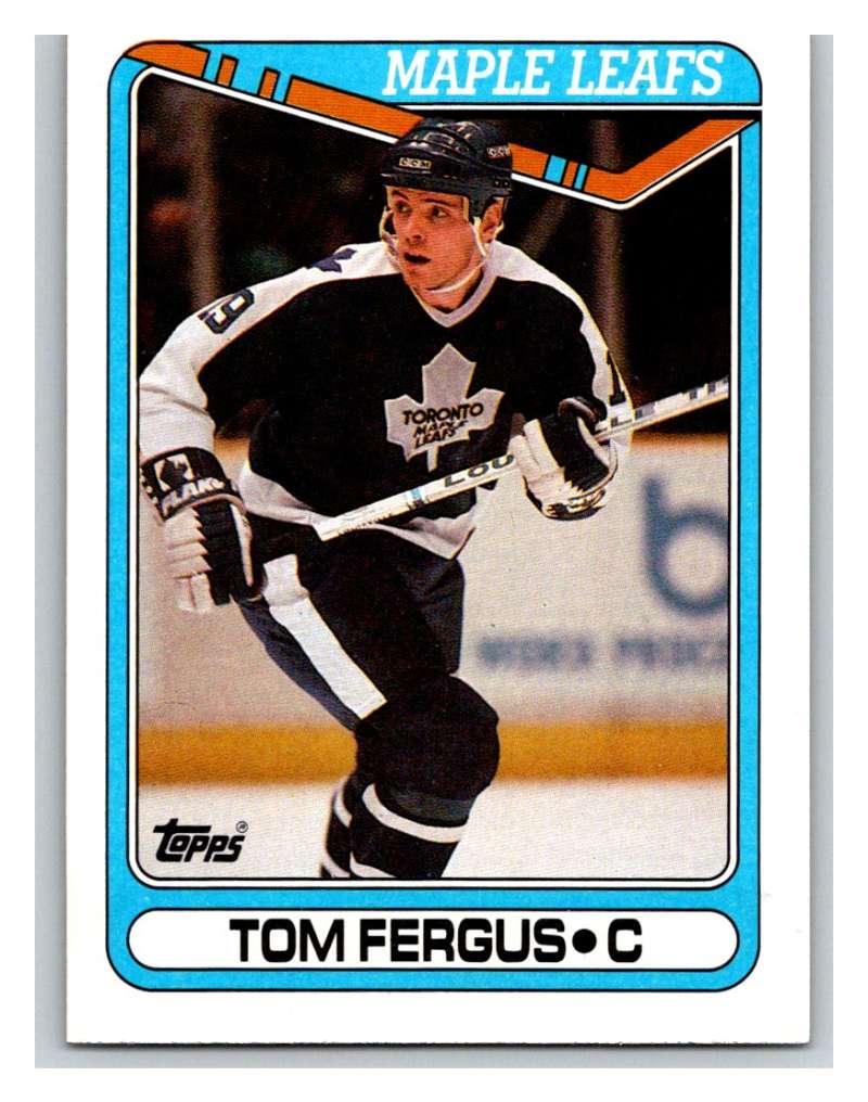 1990-91 Topps #63 Tom Fergus Mint Image 1