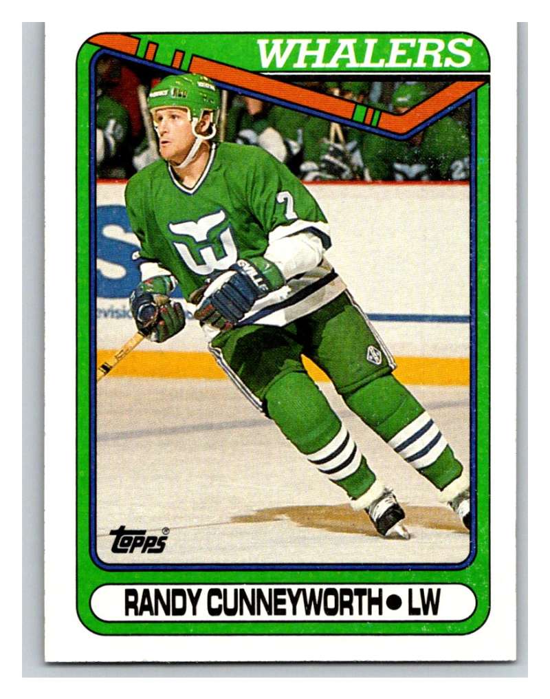 1990-91 Topps #67 Randy Cunneyworth Mint Image 1