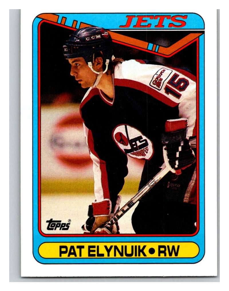 1990-91 Topps #71 Pat Elynuik Mint Image 1