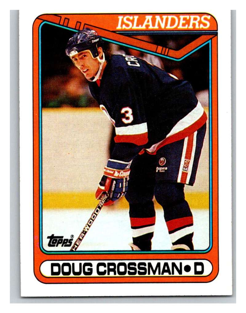 1990-91 Topps #72 Doug Crossman Mint Image 1