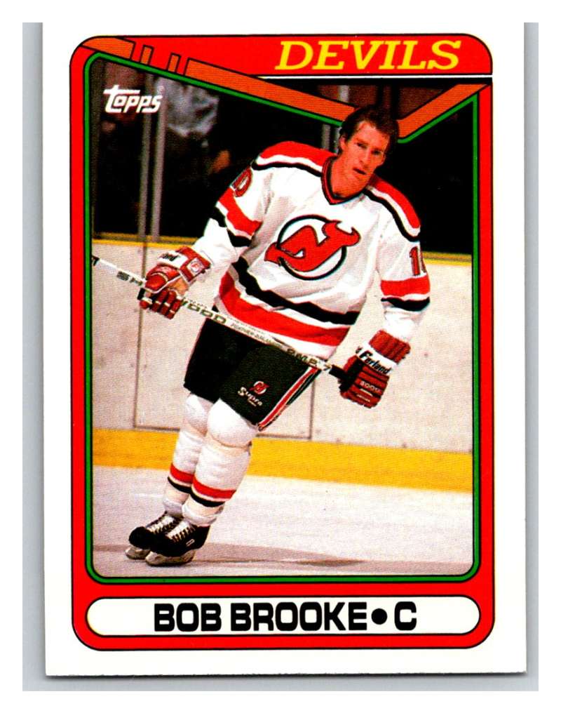 1990-91 Topps #105 Bob Brooke Mint Image 1