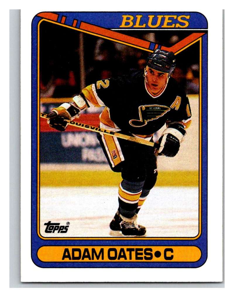 1990-91 Topps #149 Adam Oates Mint Image 1