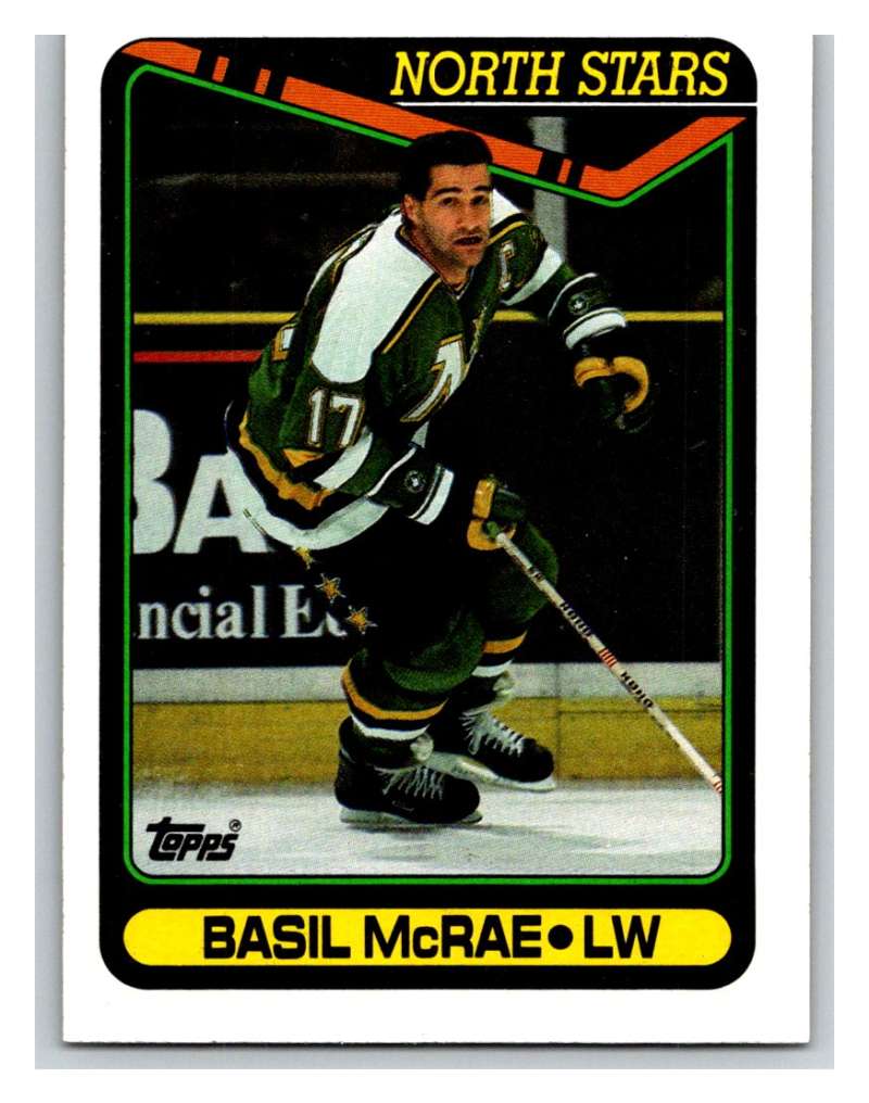 1990-91 Topps #151 Basil McRae Mint Image 1