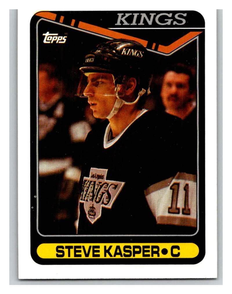 1990-91 Topps #153 Steve Kasper Mint Image 1