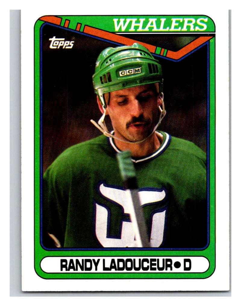 1990-91 Topps #162 Randy Ladouceur Mint Image 1
