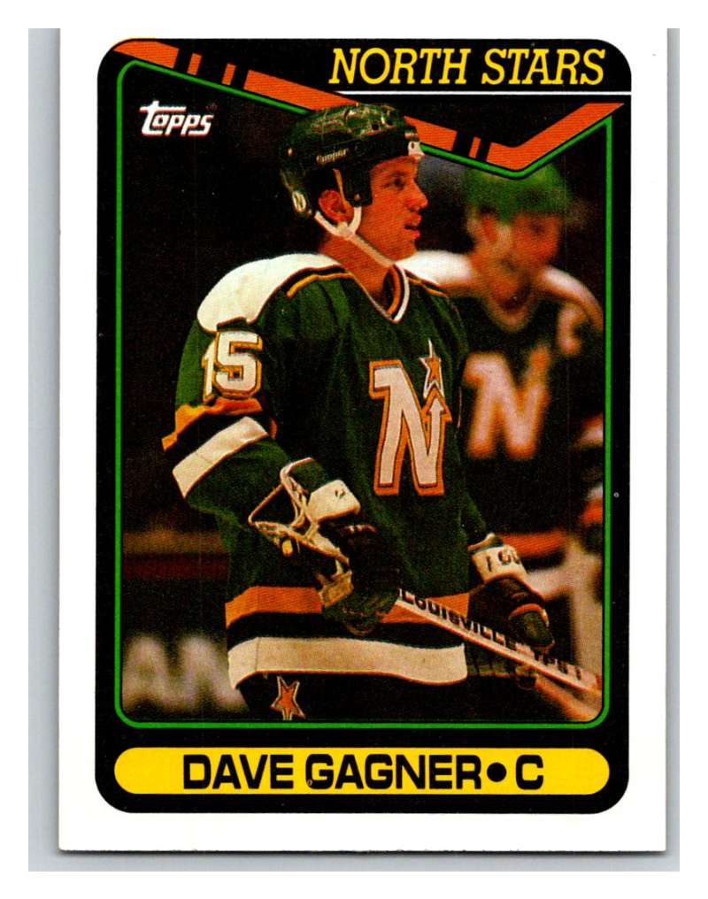 1990-91 Topps #168 Dave Gagner Mint Image 1