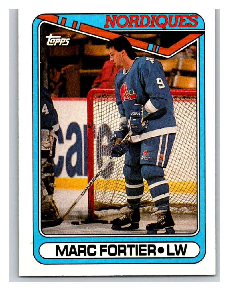 1990-91 Topps #176 Marc Fortier Mint Image 1