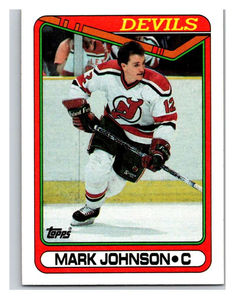 1990-91 Topps #178 Mark Johnson Mint Image 1