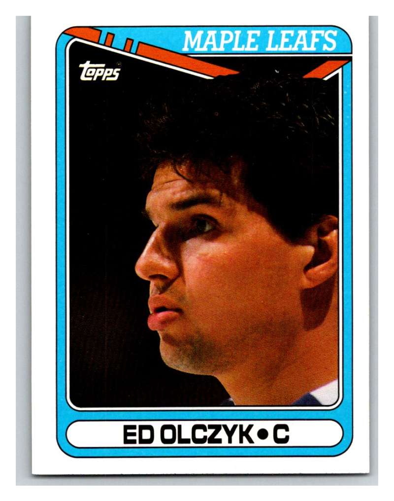 1990-91 Topps #206 Ed Olczyk Mint Image 1