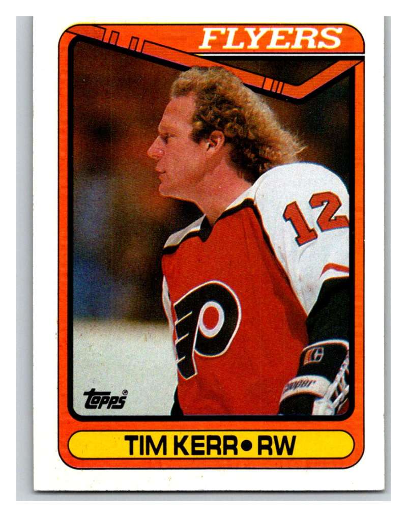 1990-91 Topps #210 Tim Kerr Mint Image 1