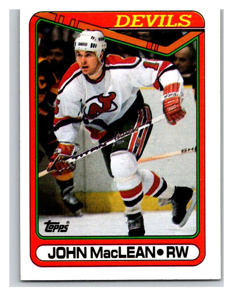 1990-91 Topps #224 John MacLean Mint Image 1