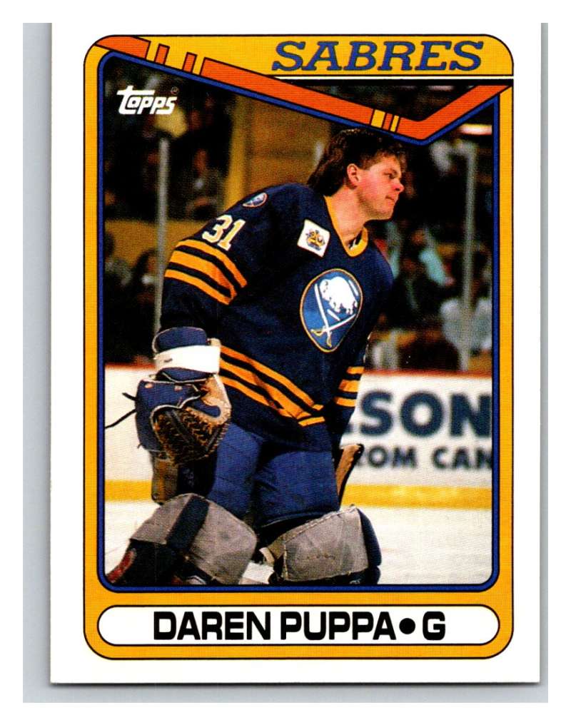 1990-91 Topps #238 Daren Puppa Mint Image 1