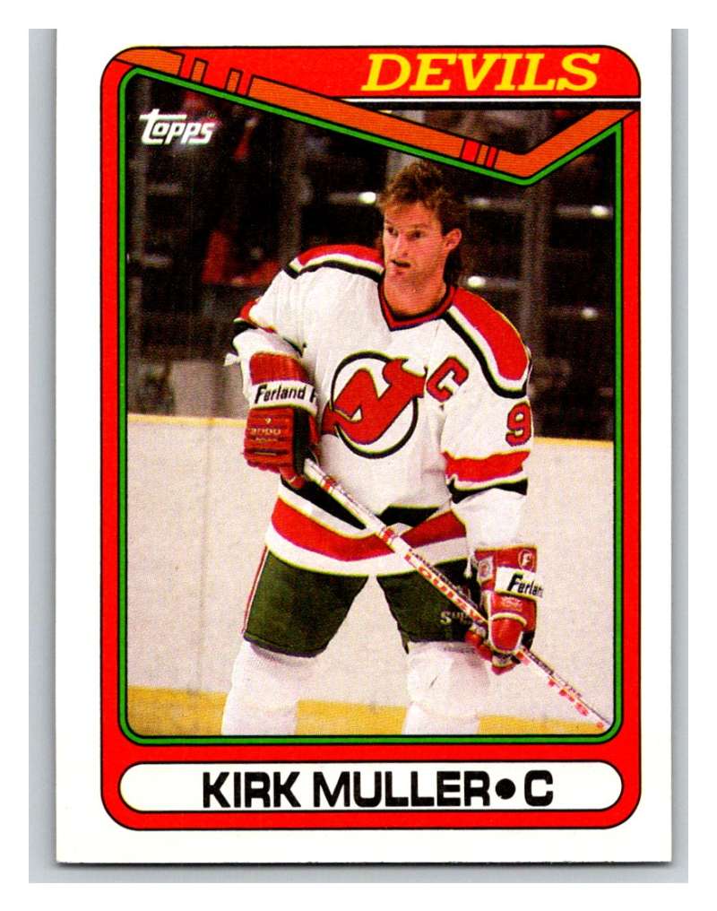1990-91 Topps #245 Kirk Muller Mint Image 1