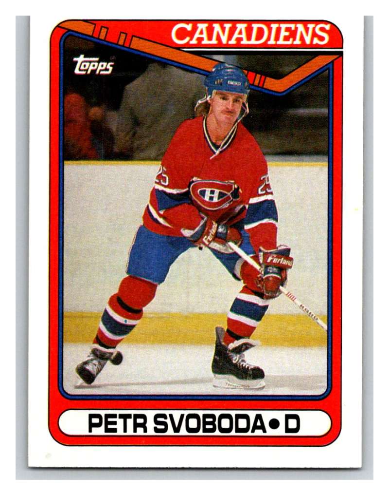 1990-91 Topps #246 Petr Svoboda Mint Image 1