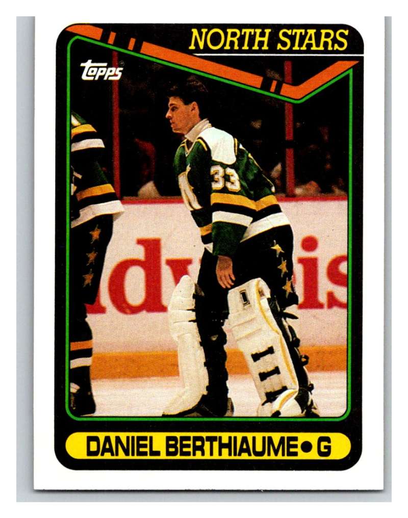 1990-91 Topps #247 Daniel Berthiaume Mint Image 1