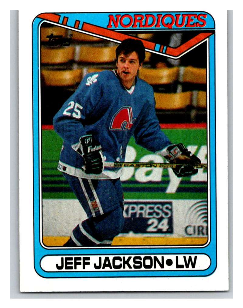 1990-91 Topps #249 Jeff Jackson Mint Image 1