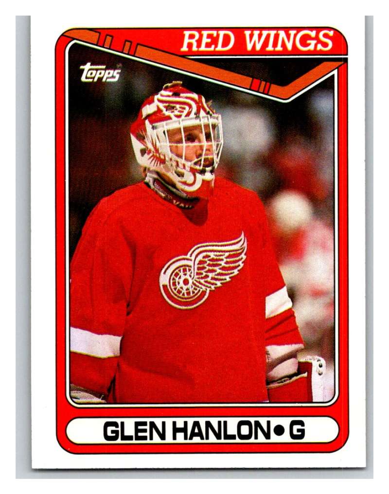 1990-91 Topps #266 Glen Hanlon Mint Image 1