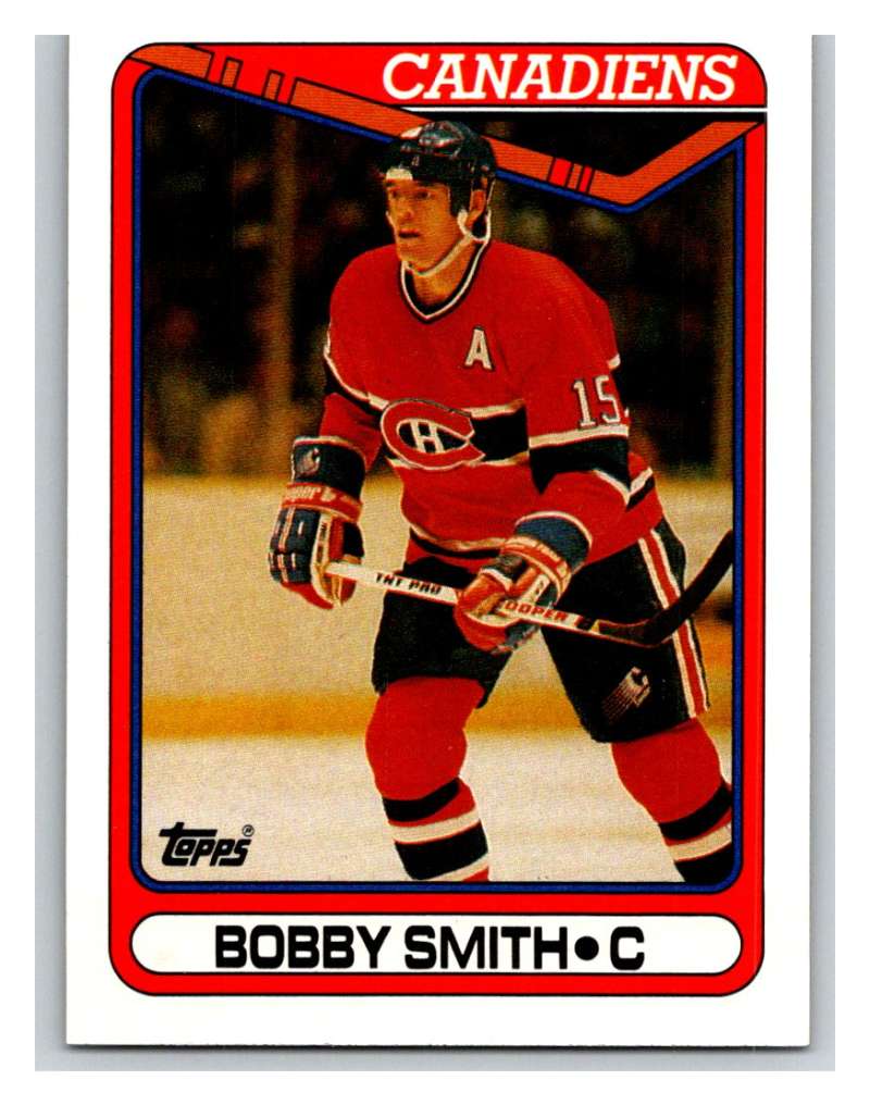 1990-91 Topps #287 Bobby Smith Mint Image 1