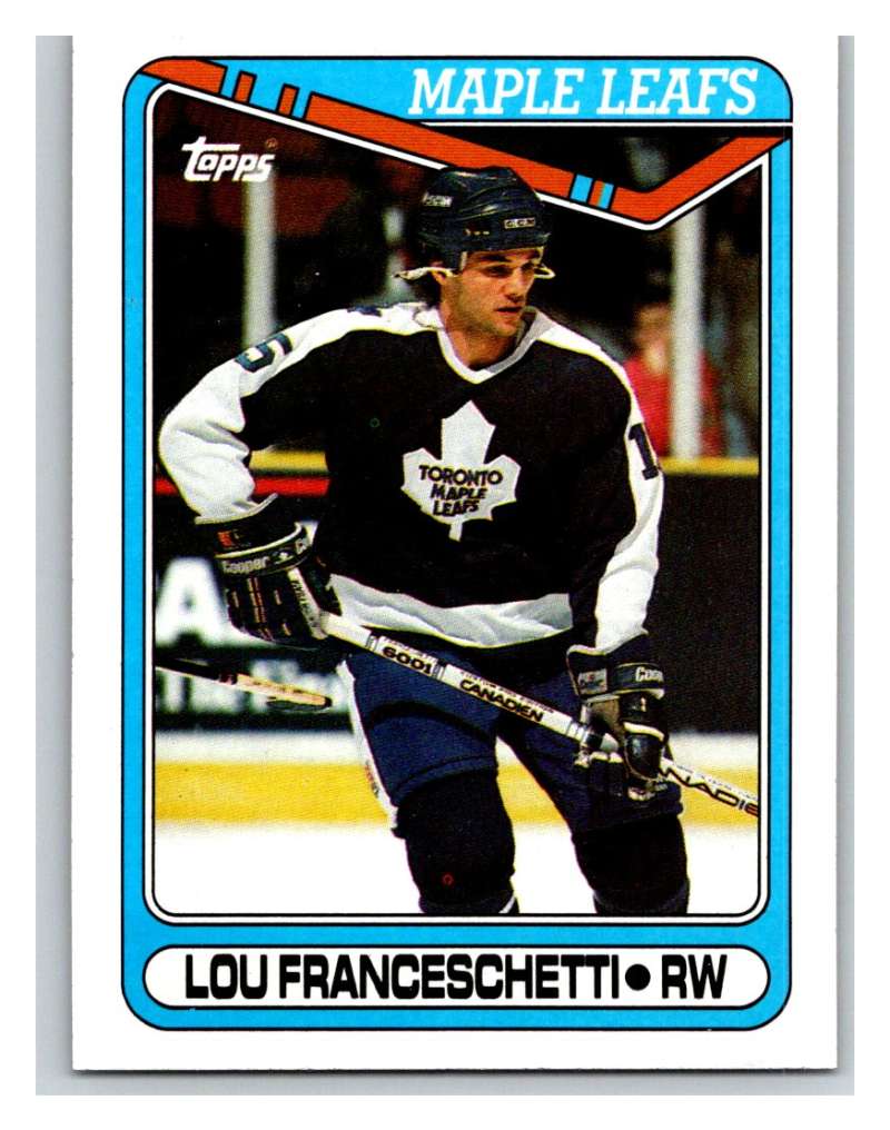 1990-91 Topps #303 Lou Franceschetti Mint Image 1