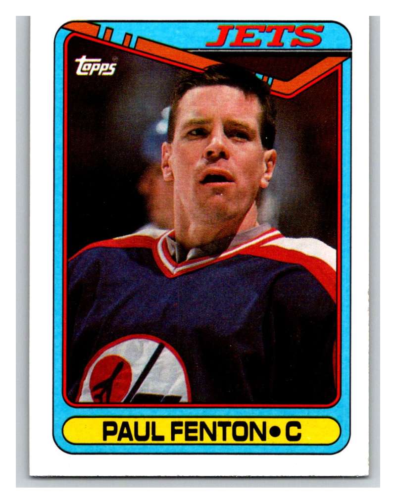1990-91 Topps #313 Paul Fenton Mint Image 1
