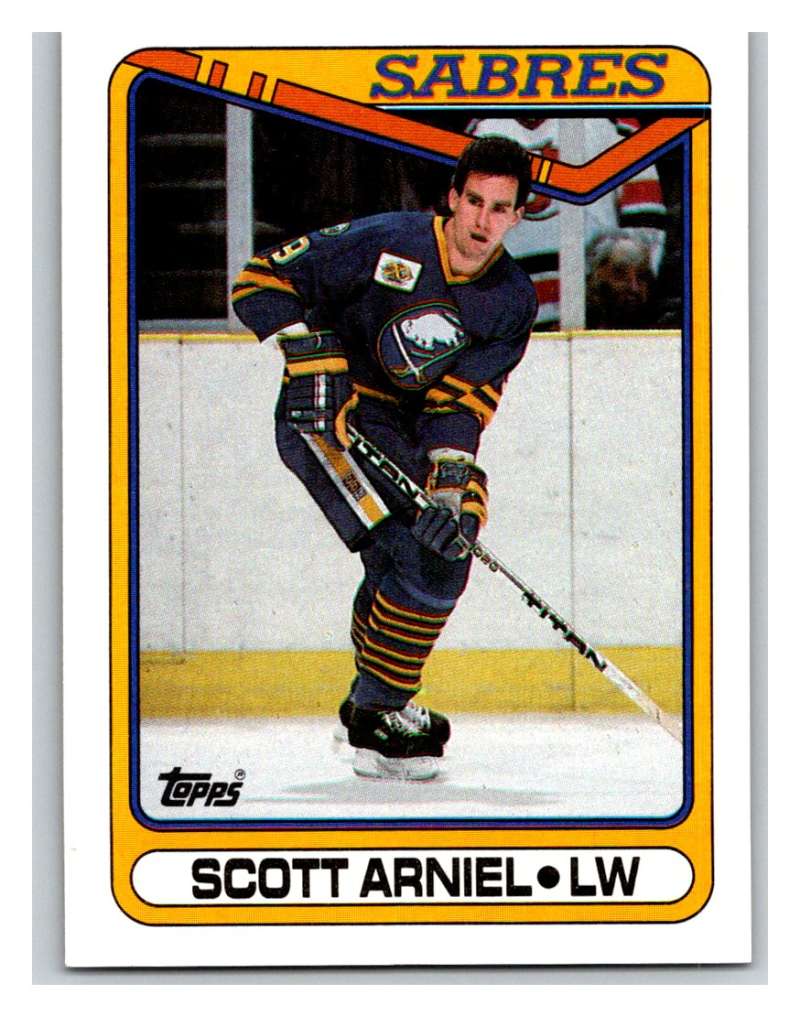 1990-91 Topps #324 Scott Arniel Mint Image 1