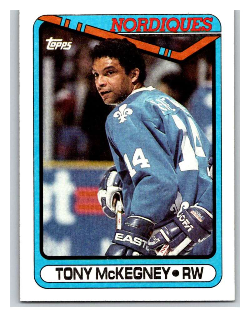 1990-91 Topps #333 Tony McKegney Mint Image 1