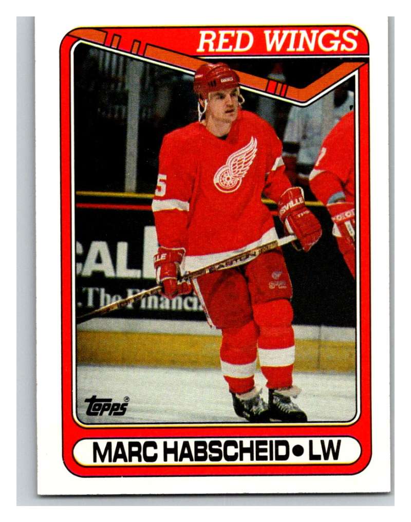 1990-91 Topps #342 Marc Habscheid Mint Image 1