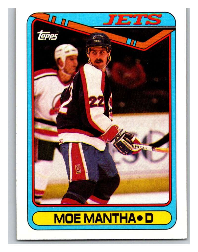 1990-91 Topps #354 Moe Mantha Mint Image 1