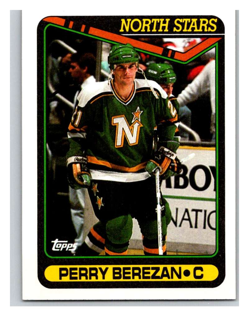1990-91 Topps #357 Perry Berezan Mint Image 1