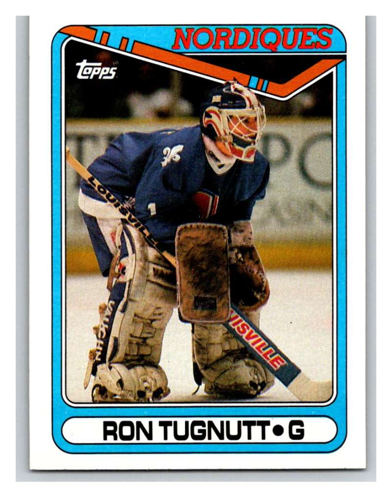 1990-91 Topps #367 Ron Tugnutt Mint Image 1