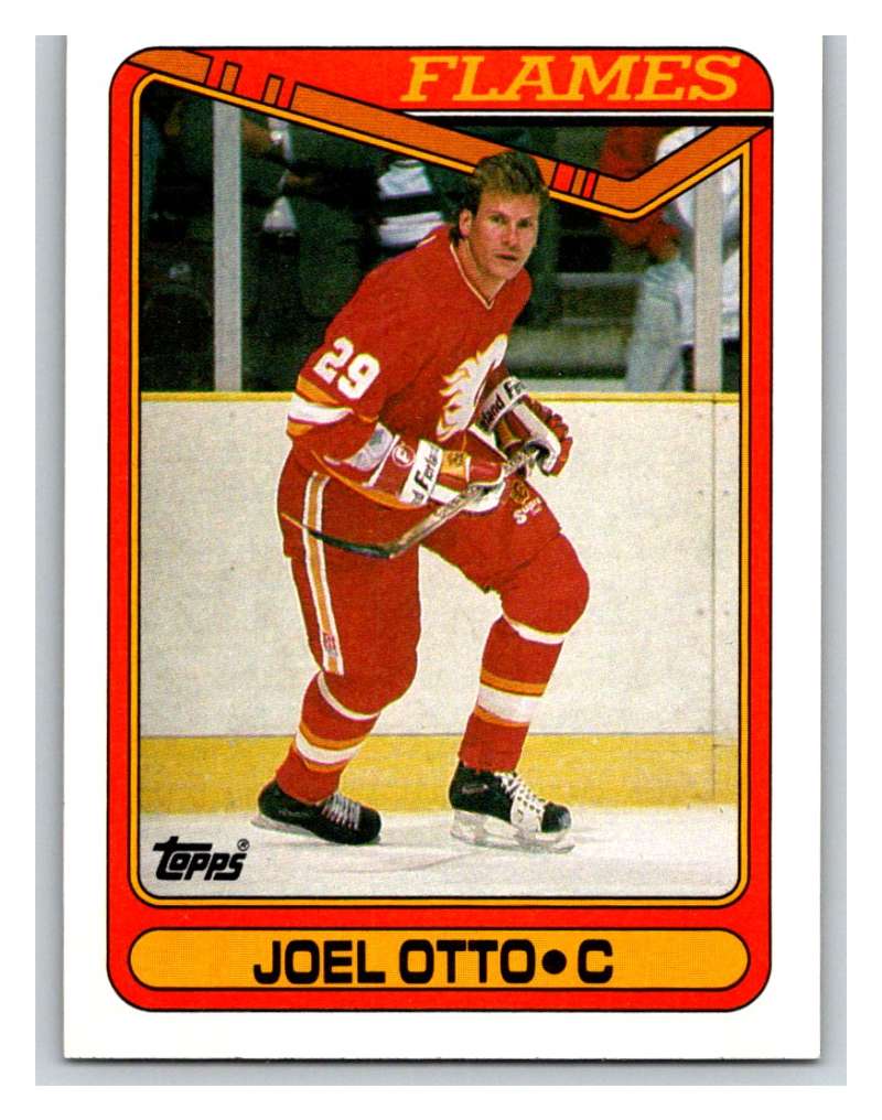1990-91 Topps #369 Joel Otto Mint Image 1
