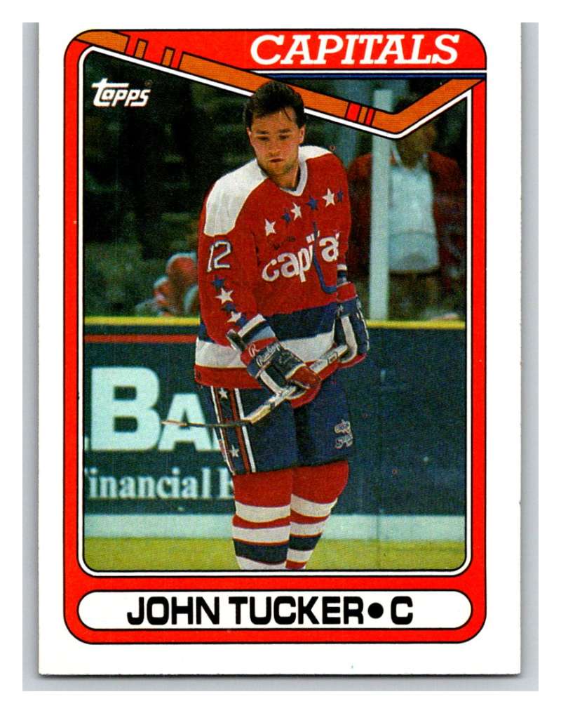1990-91 Topps #374 John Tucker Mint Image 1