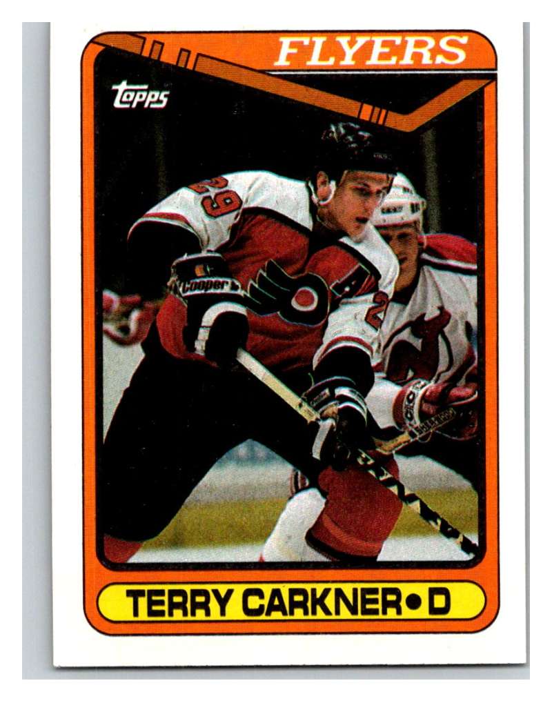 1990-91 Topps #381 Terry Carkner Mint Image 1