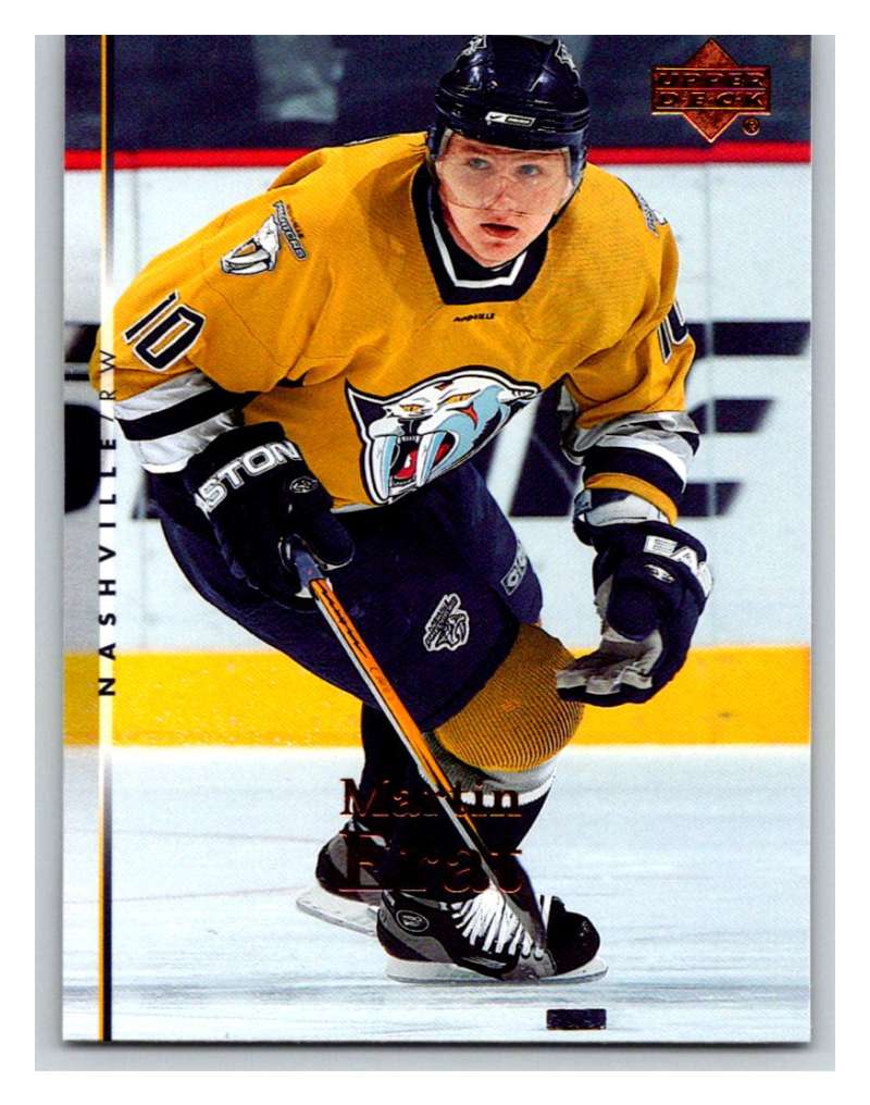 2007-08 Upper Deck #11 Martin Erat Predators Image 1