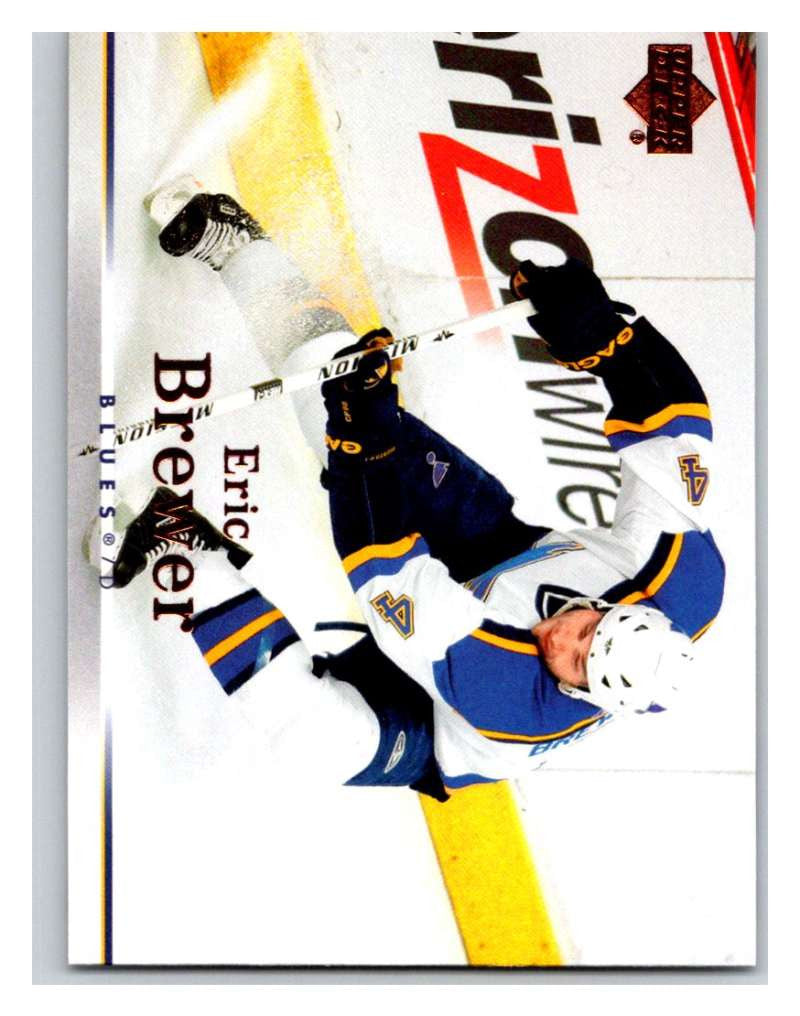 2007-08 Upper Deck #17 Eric Brewer Blues