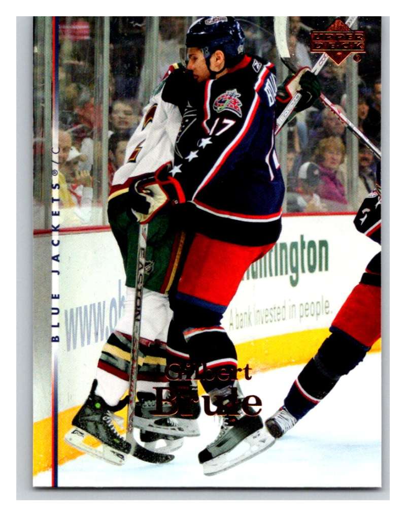 2007-08 Upper Deck #23 Gilbert Brule Blue Jackets Image 1
