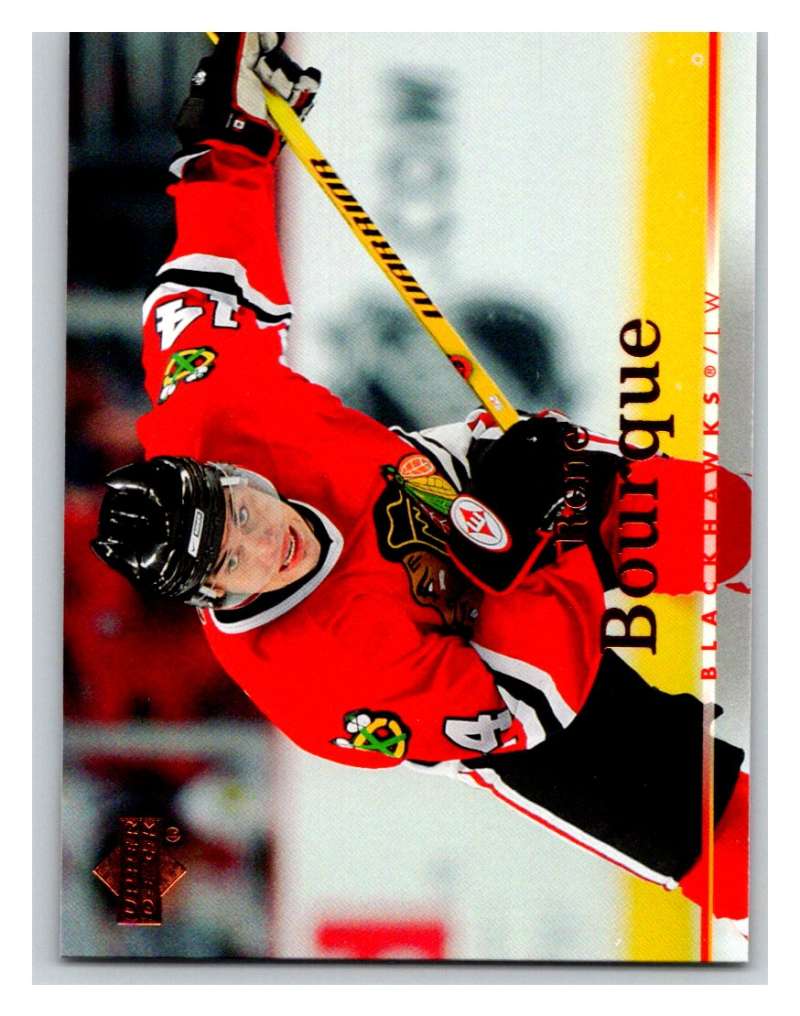2007-08 Upper Deck #27 Rene Bourque Blackhawks Image 1