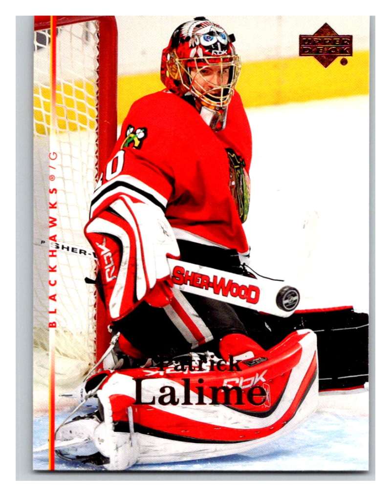 2007-08 Upper Deck #28 Patrick Lalime Blackhawks Image 1