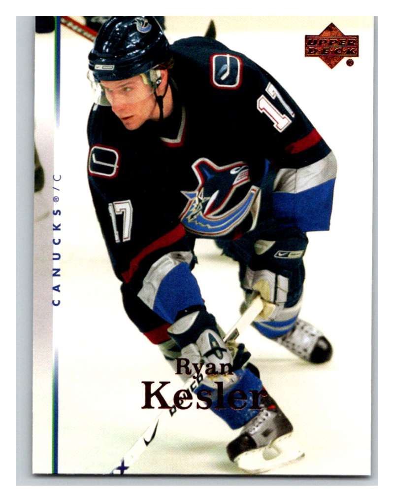 2007-08 Upper Deck #34 Ryan Kesler Canucks Image 1