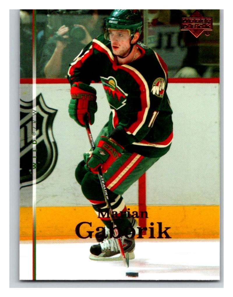 2007-08 Upper Deck #40 Marian Gaborik Wild Image 1