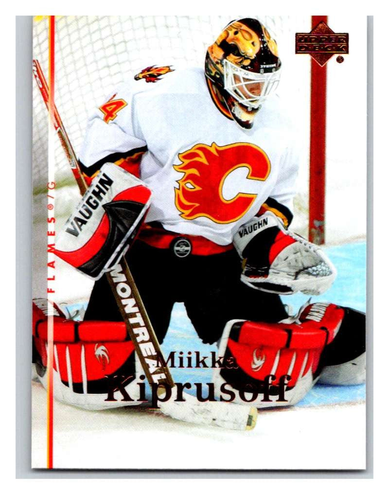 2007-08 Upper Deck #47 Miikka Kiprusoff Flames