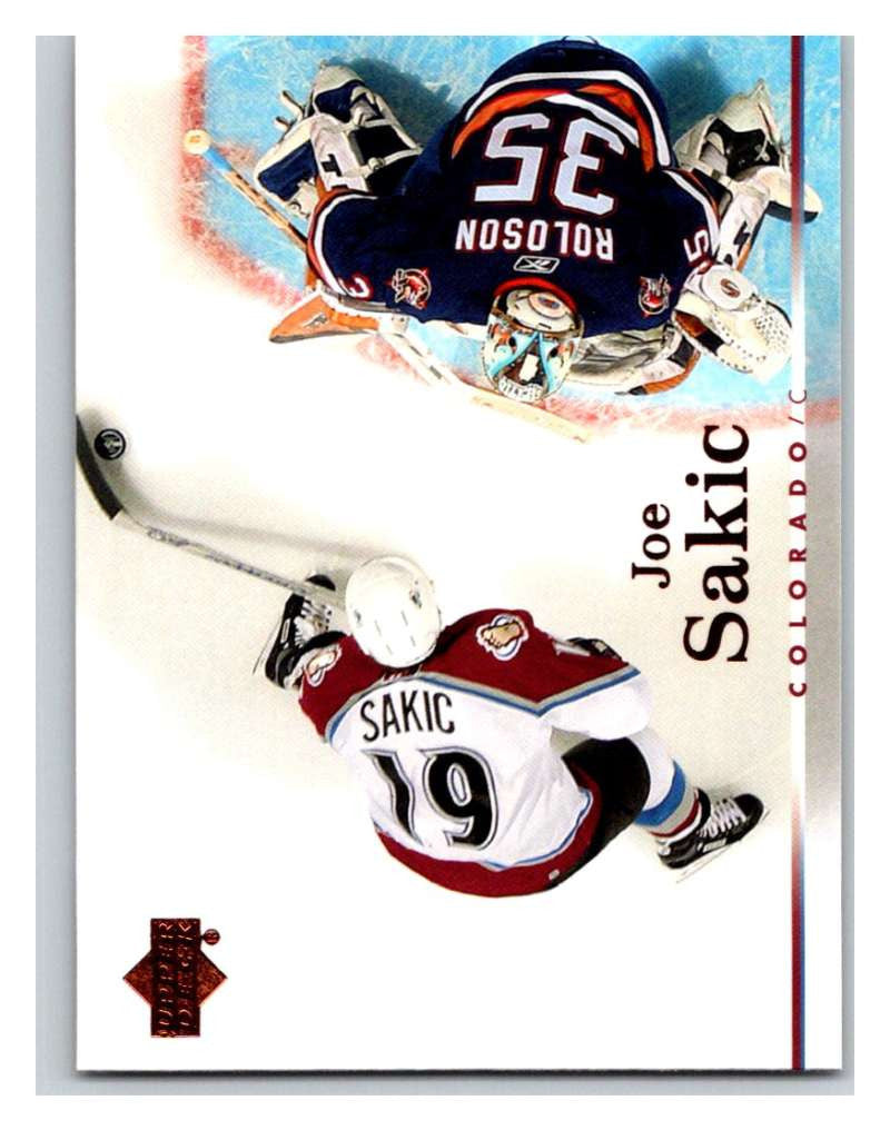2007-08 Upper Deck #54 Joe Sakic Avalanche