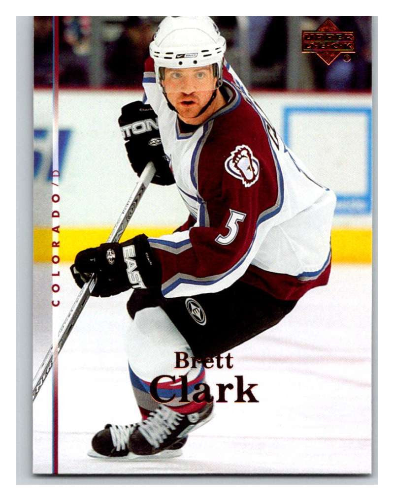 2007-08 Upper Deck #55 Brett Clark Avalanche