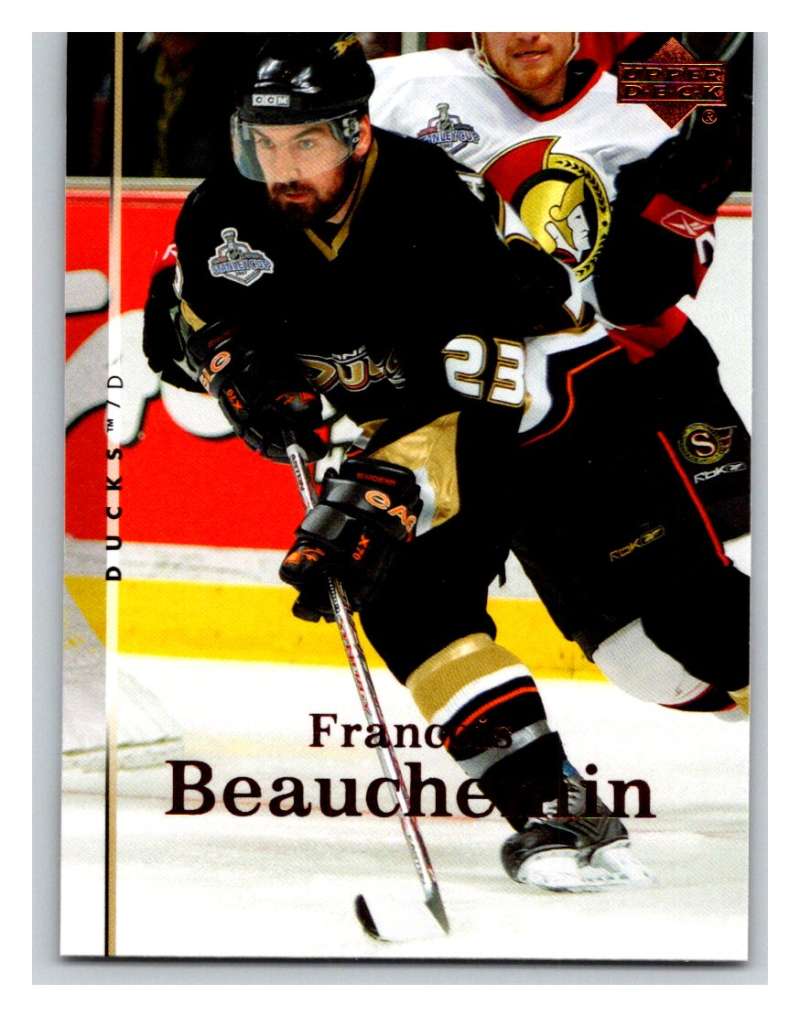 2007-08 Upper Deck #73 Francois Beauchemin Ducks Image 1